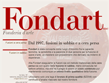 Tablet Screenshot of fondartsnc.com